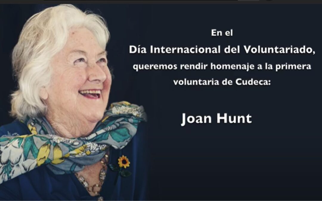 JOAN HUNT LA PRIMERA VOLUNTARIA EN CUIDADOS PALIATIVOS