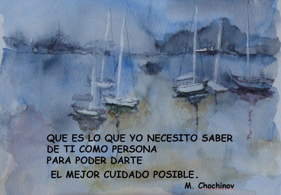 Cuestionario GES: «Qué es lo que yo necesito saber de ti como persona para poder darte el mejor cuidado posible»,