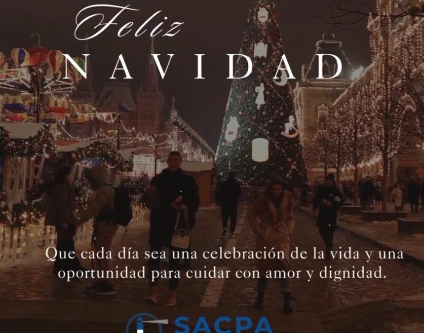 Feliz Navidad de la Sociedad Andaluza de Cuidados Paliativos